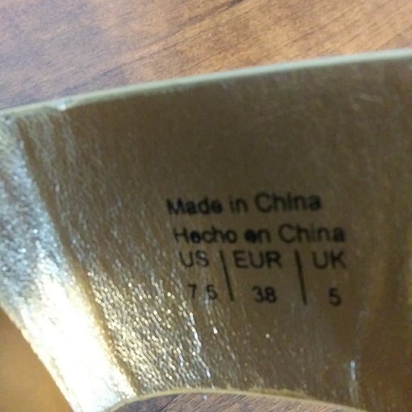 ALDO Metallic Sandals - Picture 8 of 8